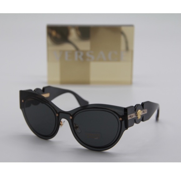 NEW VERSACE VE2234 1002/87 SUNGLASSES VERSACE MEDUSA VE 2234 GREY - Picture 2 of 12
